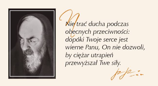 Ojciec Pio - cytat